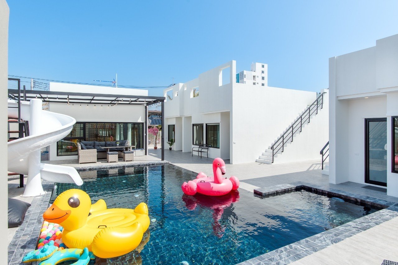 JP Pool (ใกล้ทะเล100ม.) - Chillout Pool Villa
